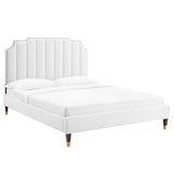 Colette King Performance Velvet Platform Bed By Modway