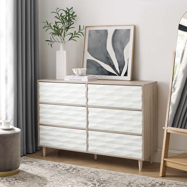 Vespera 6-Drawer Dresser By Modway
