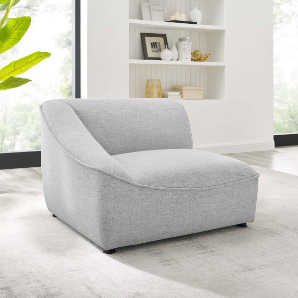 Comprise LeftArm Sectional Sofa Chair | Polyester by Modway