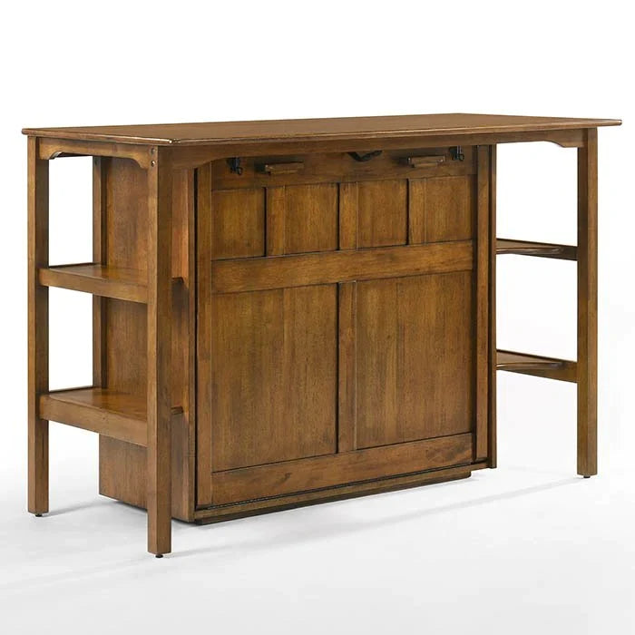 Night & Day Siesta Murphy Desk Bed in Stonewash Finish