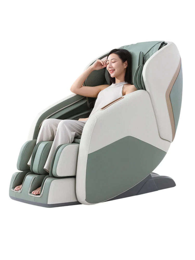 Sonata Smart and Simple 2D/3D Massage Chair - Green/White