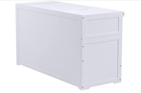 Night & Day Cube White Queen Murphy Cabinet Bed In A Box