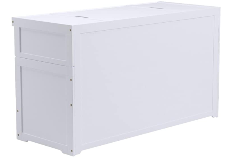 Night & Day Cube White Queen Murphy Cabinet Bed In A Box