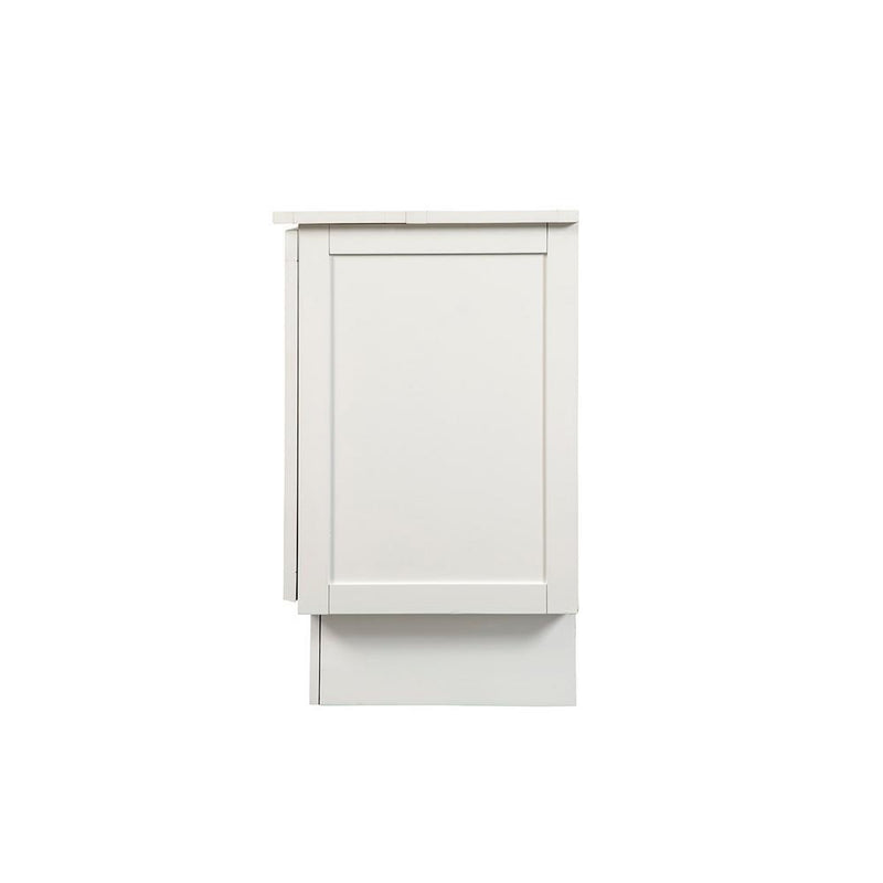 Arason Creden-ZzZ Essex White Queen Murphy Cabinet Bed In A Box