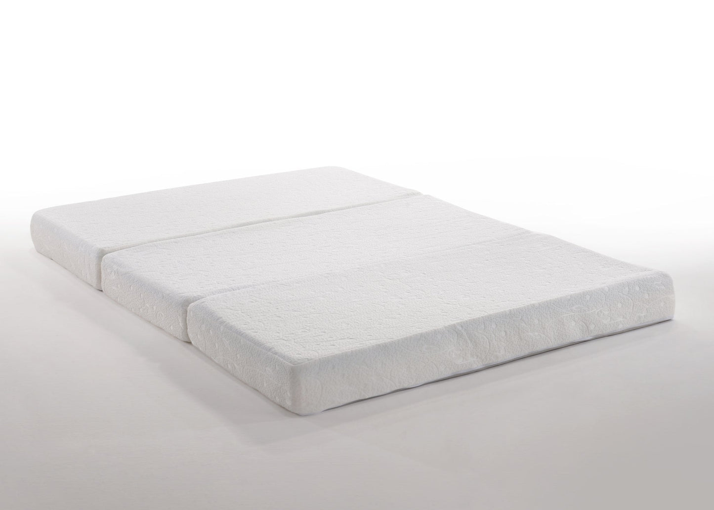 Night and Day Ranchero Antique White Murphy Cabinet Bed In A Box