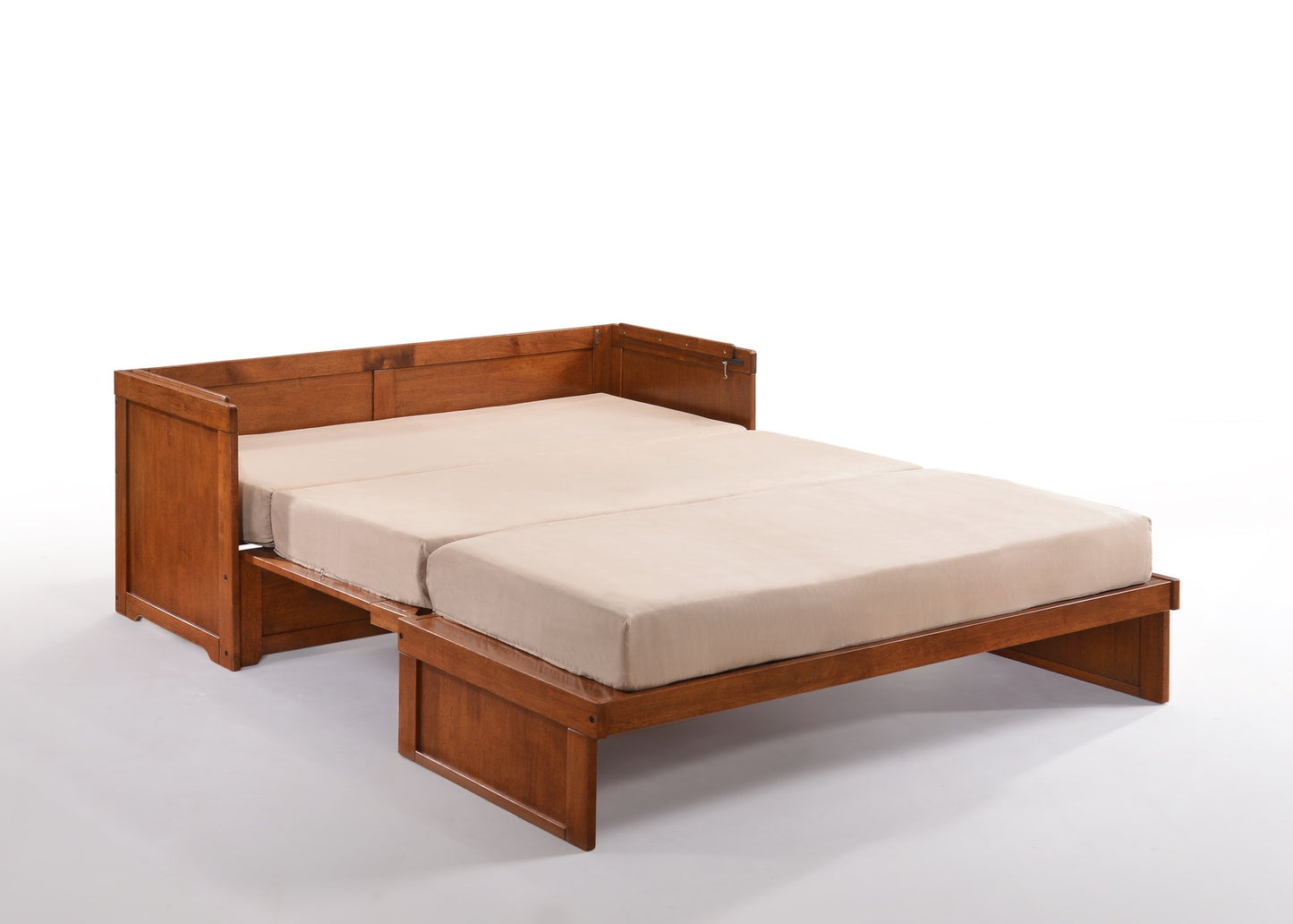 Night & Day Cube Cherry Queen Murphy Cabinet Bed In A Box