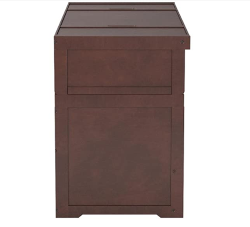 Night & Day Cube Dark Chocolate Queen Murphy Cabinet Bed In A Box