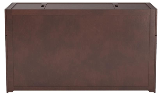 Night & Day Cube Dark Chocolate Queen Murphy Cabinet Bed In A Box