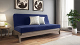 Dillon Grey Queen Wall Hugger Futon Frame from Strata Furniture