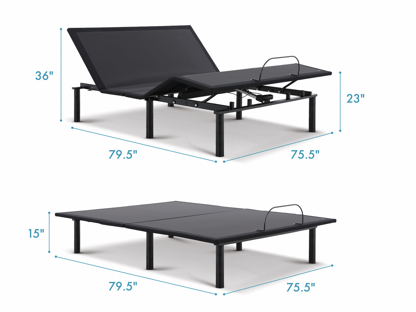 Ergomotion Adjustable Bed Base Quest 2.0 - Twin XL Size