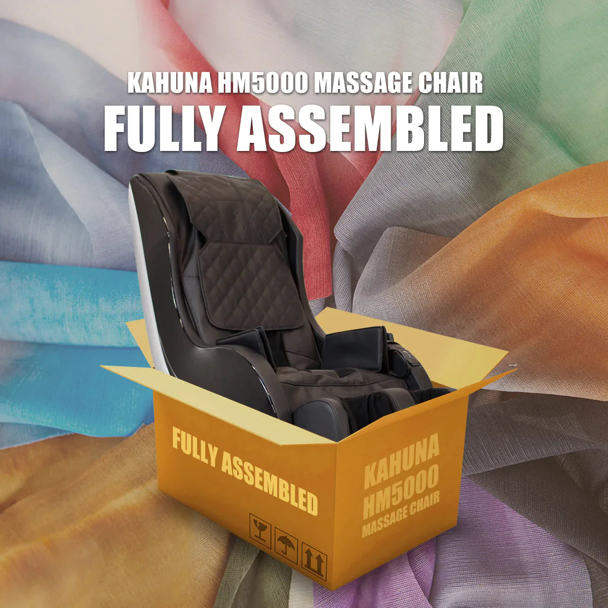 Kahuna Massage Chair Limitless Slender SL-Track HM-5000 Black