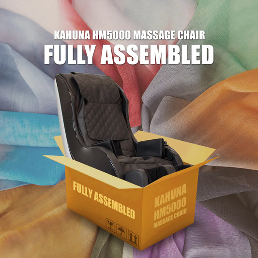 Kahuna Massage Chair Limitless Slender SL-Track HM-5000 Brown