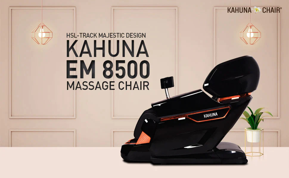 Kahuna Massage Chair Heated Full Body 4D EM-8500 Black