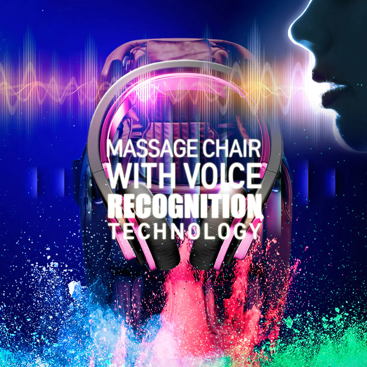Kahuna Massage Chair Heated Full Body With Voice Recognition LM-7000 Brown