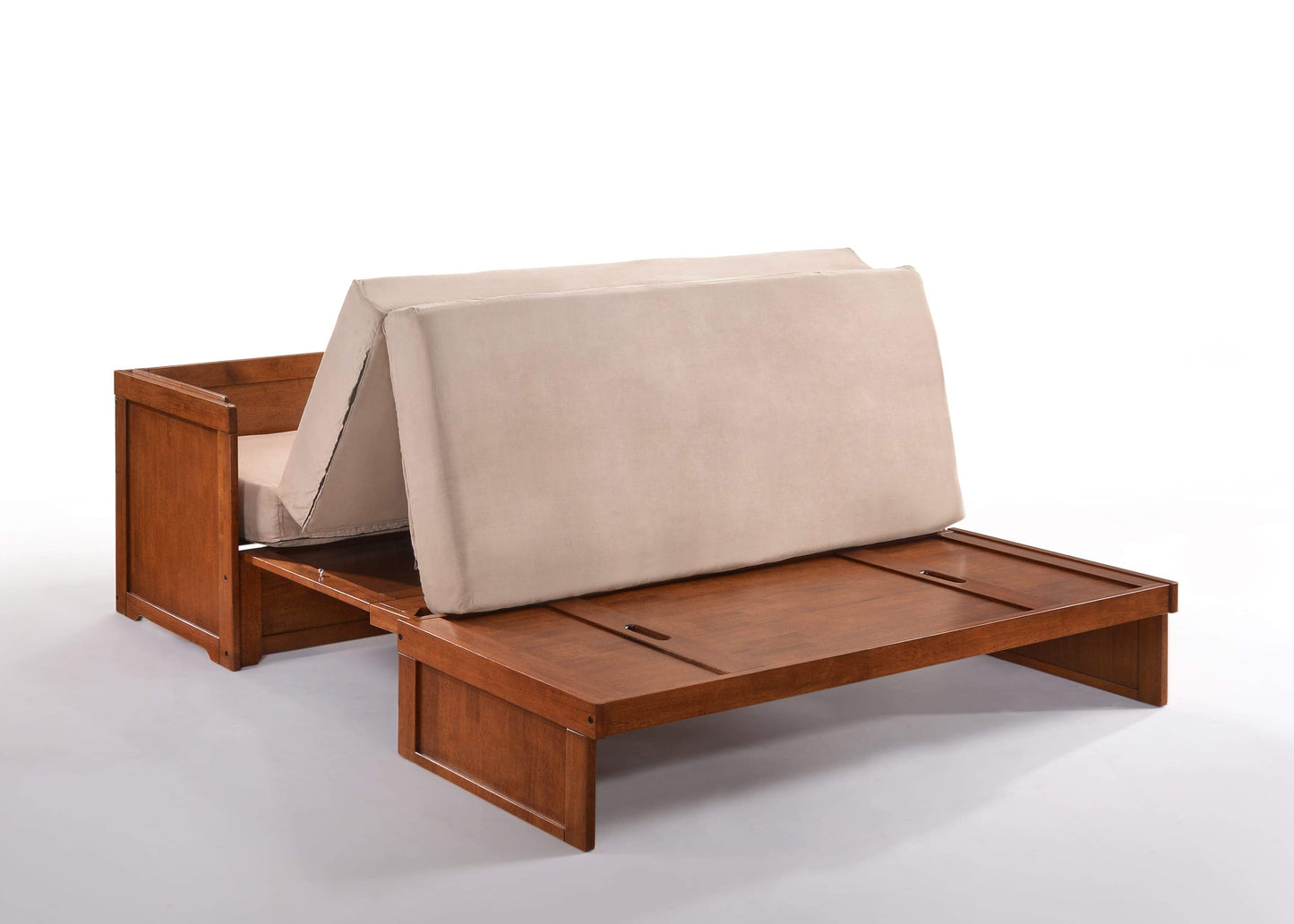Cube Queen Murphy Cabinet Bed Stonewash - Futons 4 Less