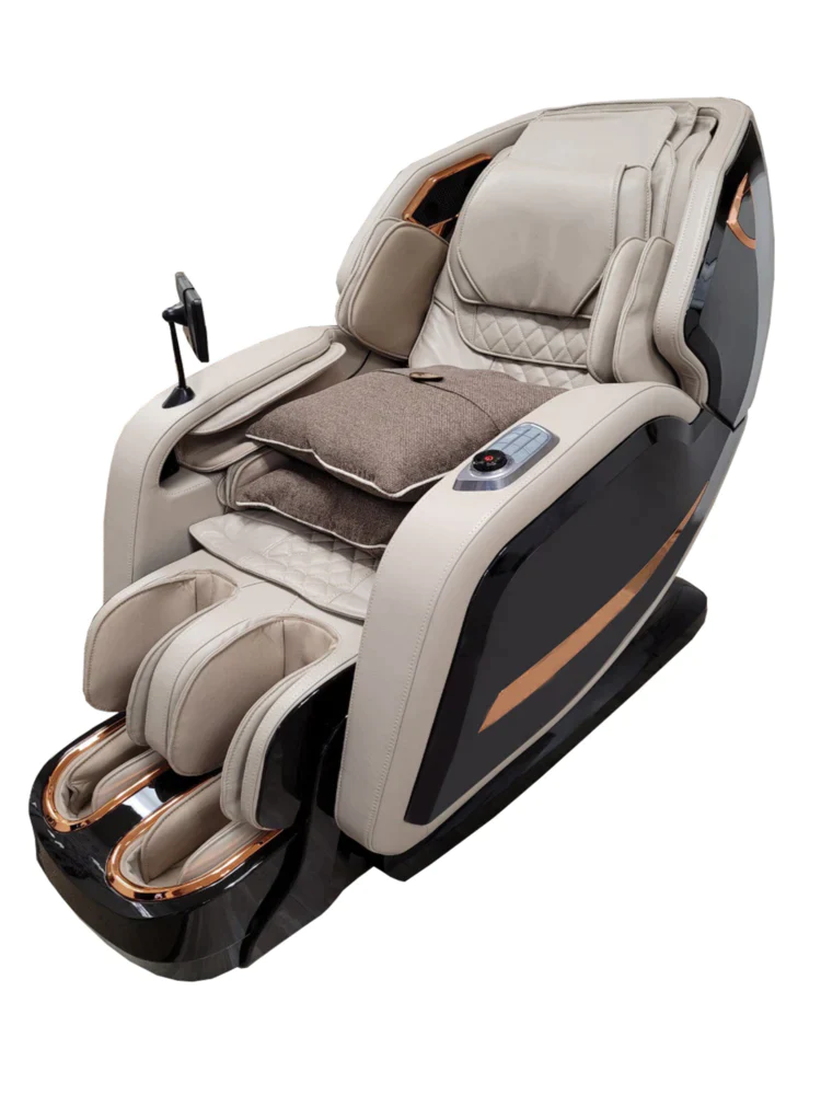 Symphony 4D Massage Chair - Black/Taupe