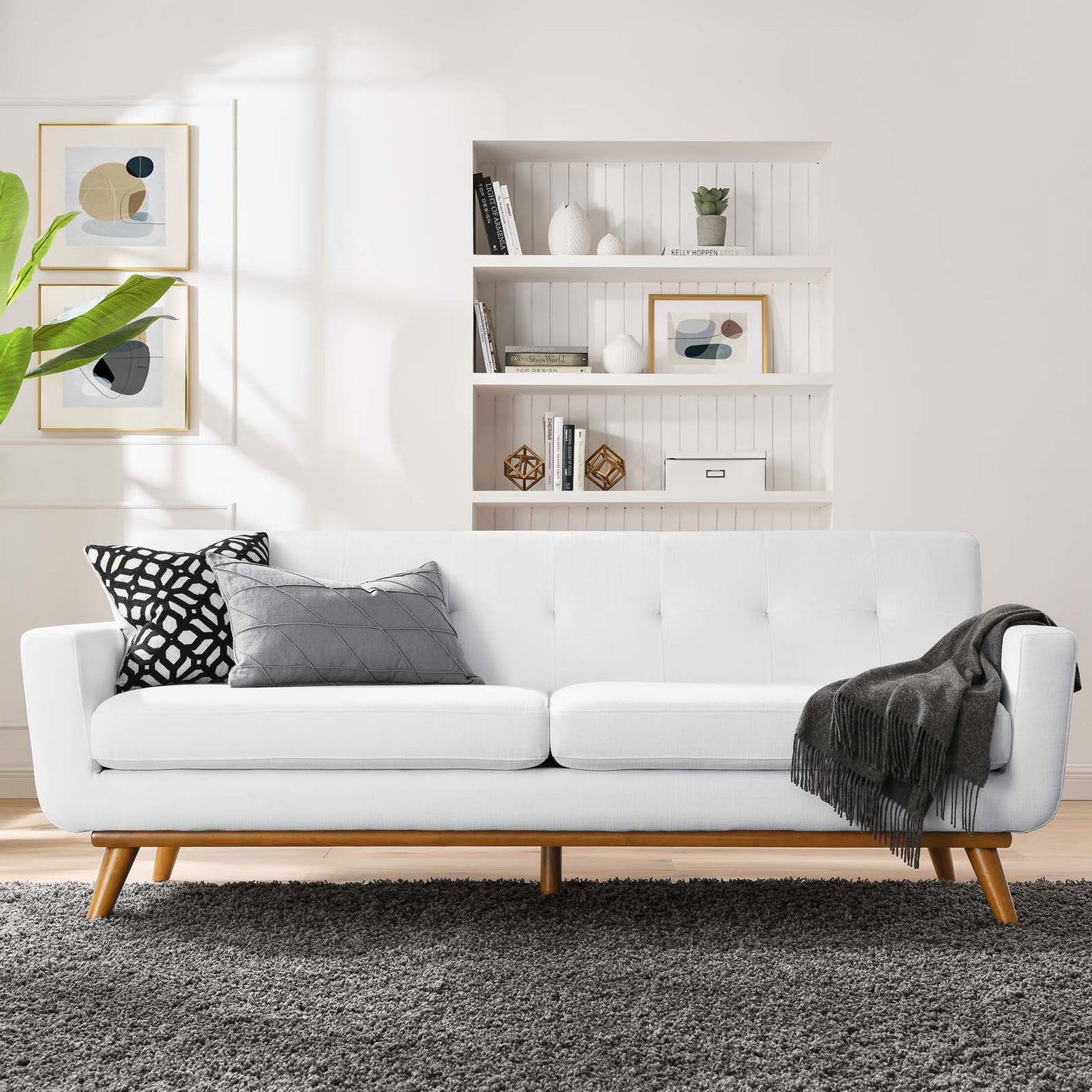 Engage Upholstered Fabric Sofa by Modway