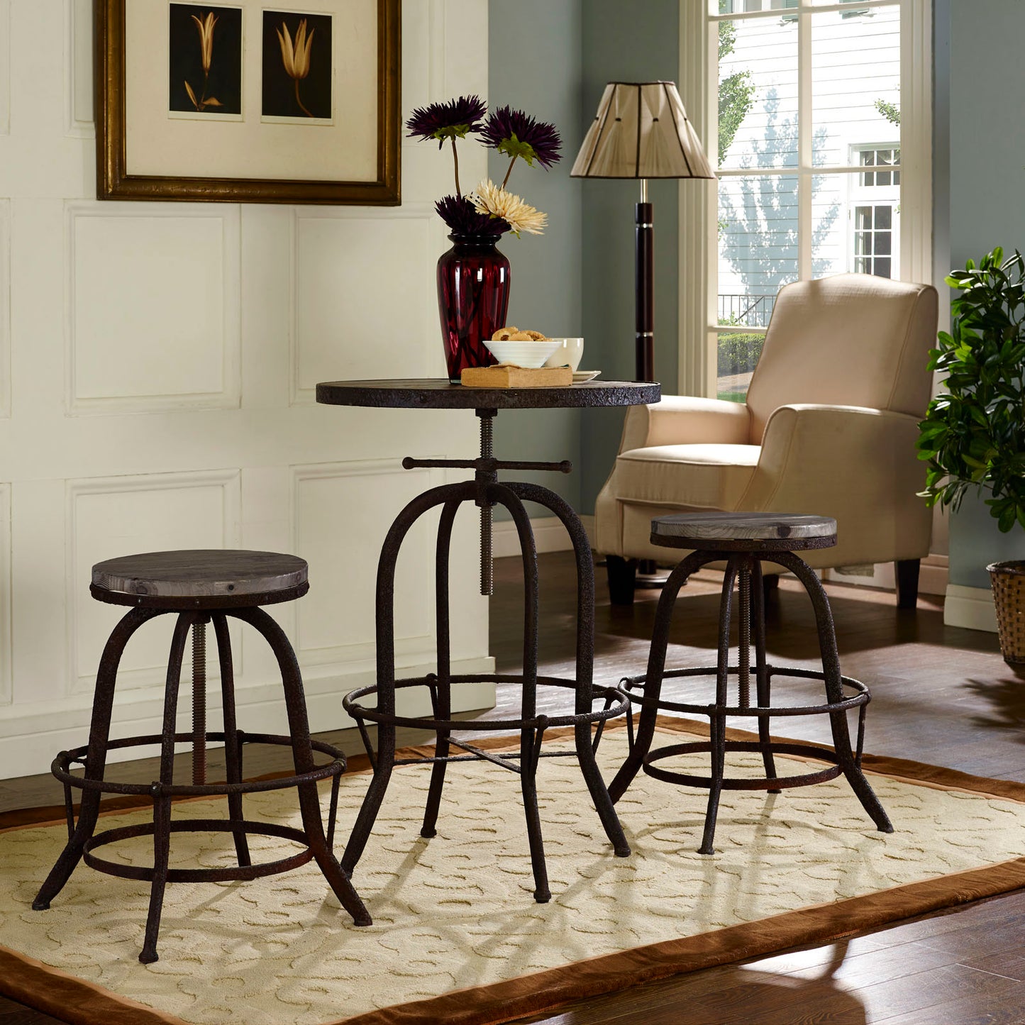 Collect Bar Stool Set of 2 by Modway