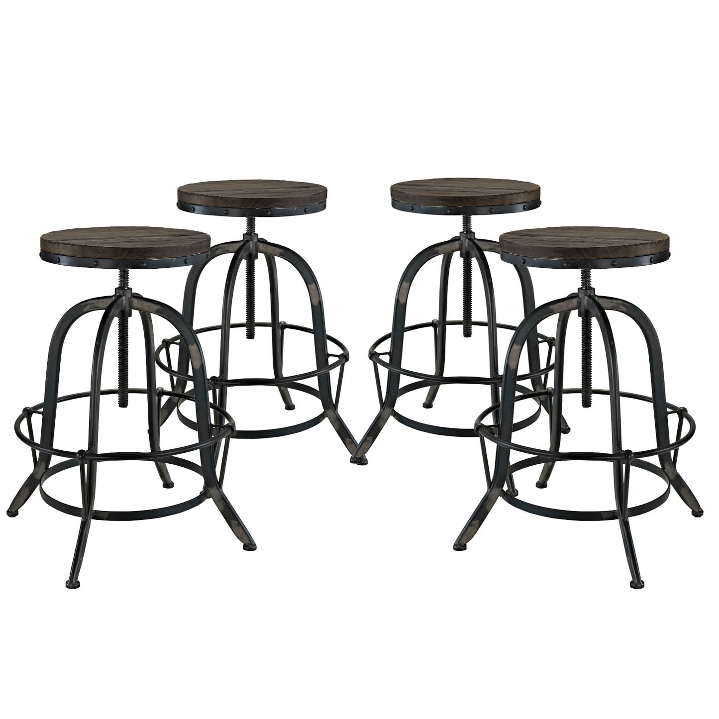 Collect Bar Stool Set of 4 by Modway