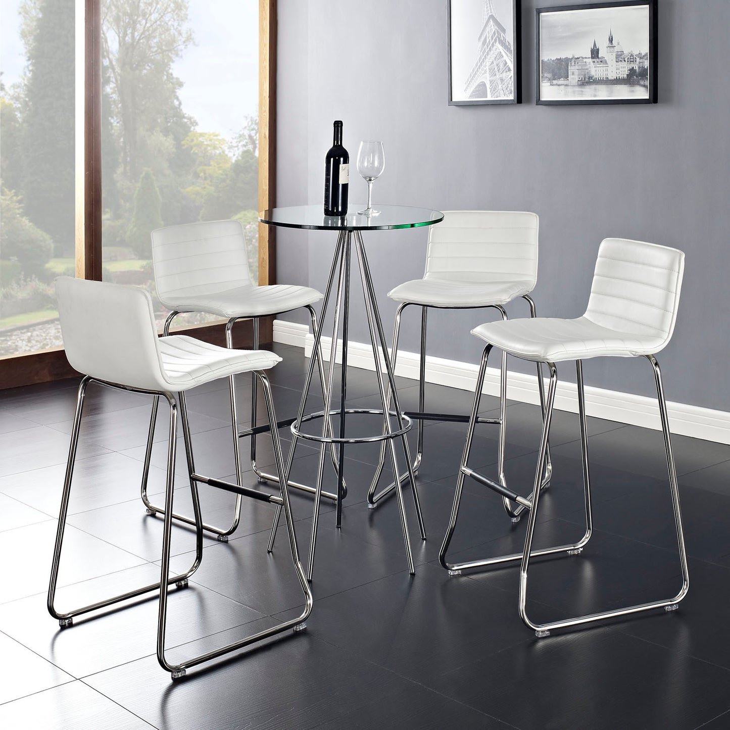 Dive Bar Stool Set of 2 by Modway