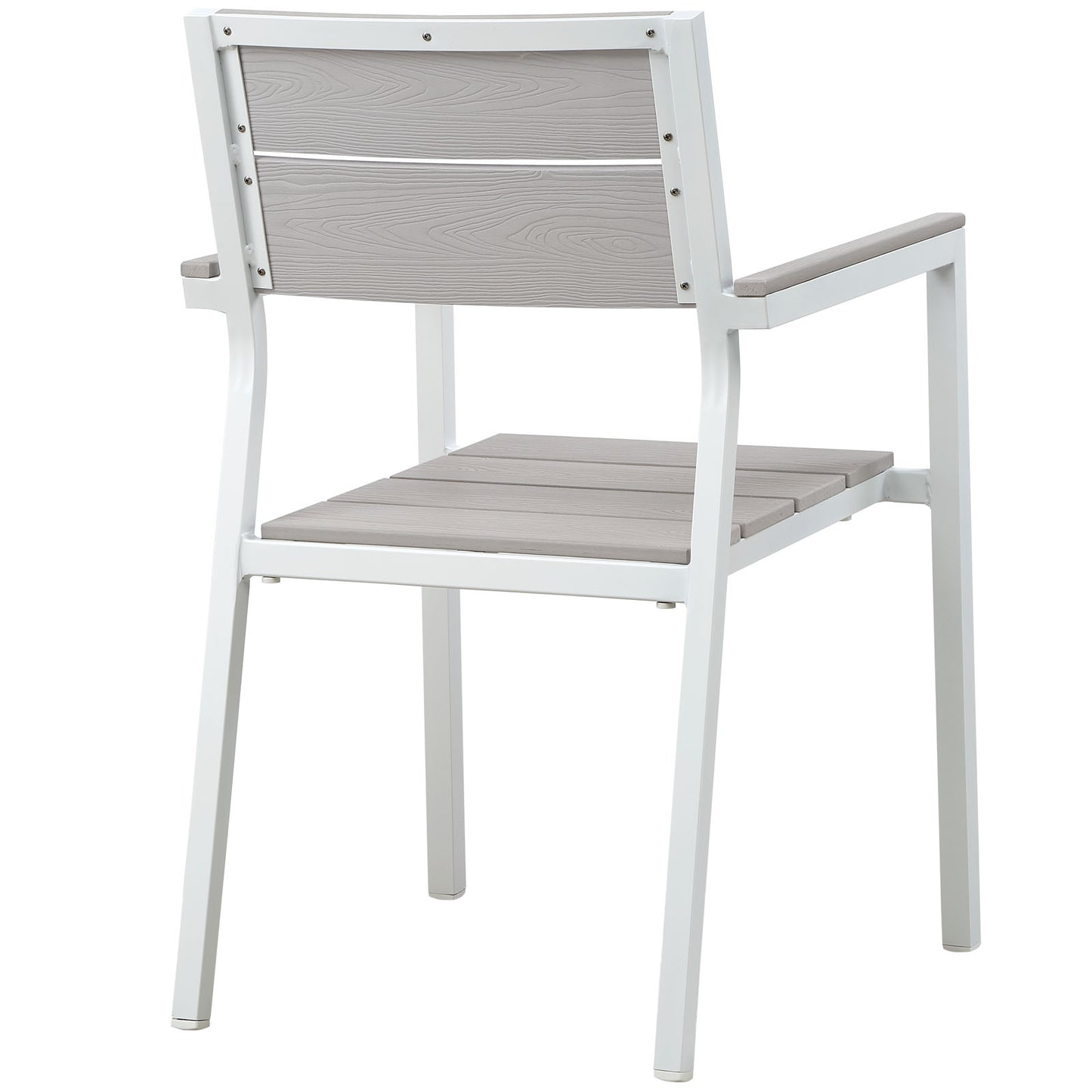 Maine 5 Piece Outdoor Patio Dining Set Arm Chairs by Modway