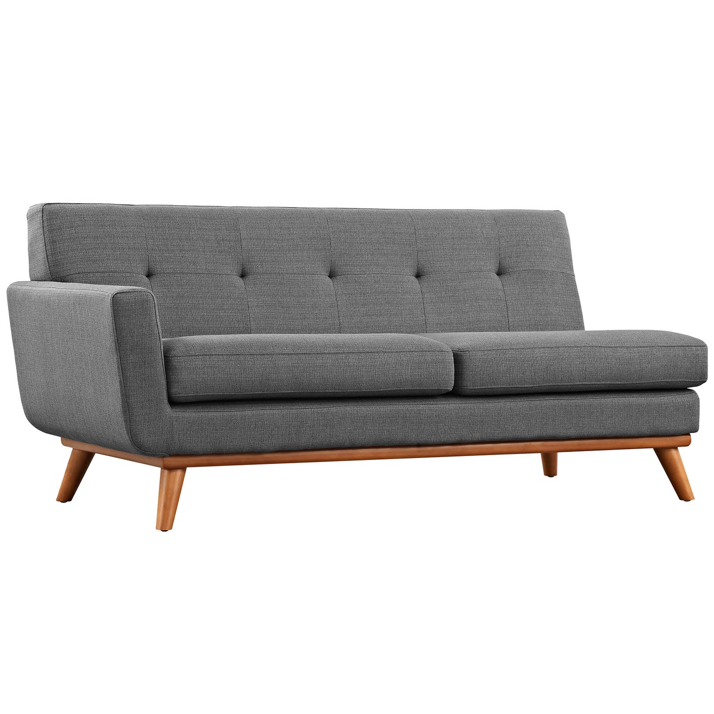 Engage LeftArm Upholstered Fabric Loveseat by Modway
