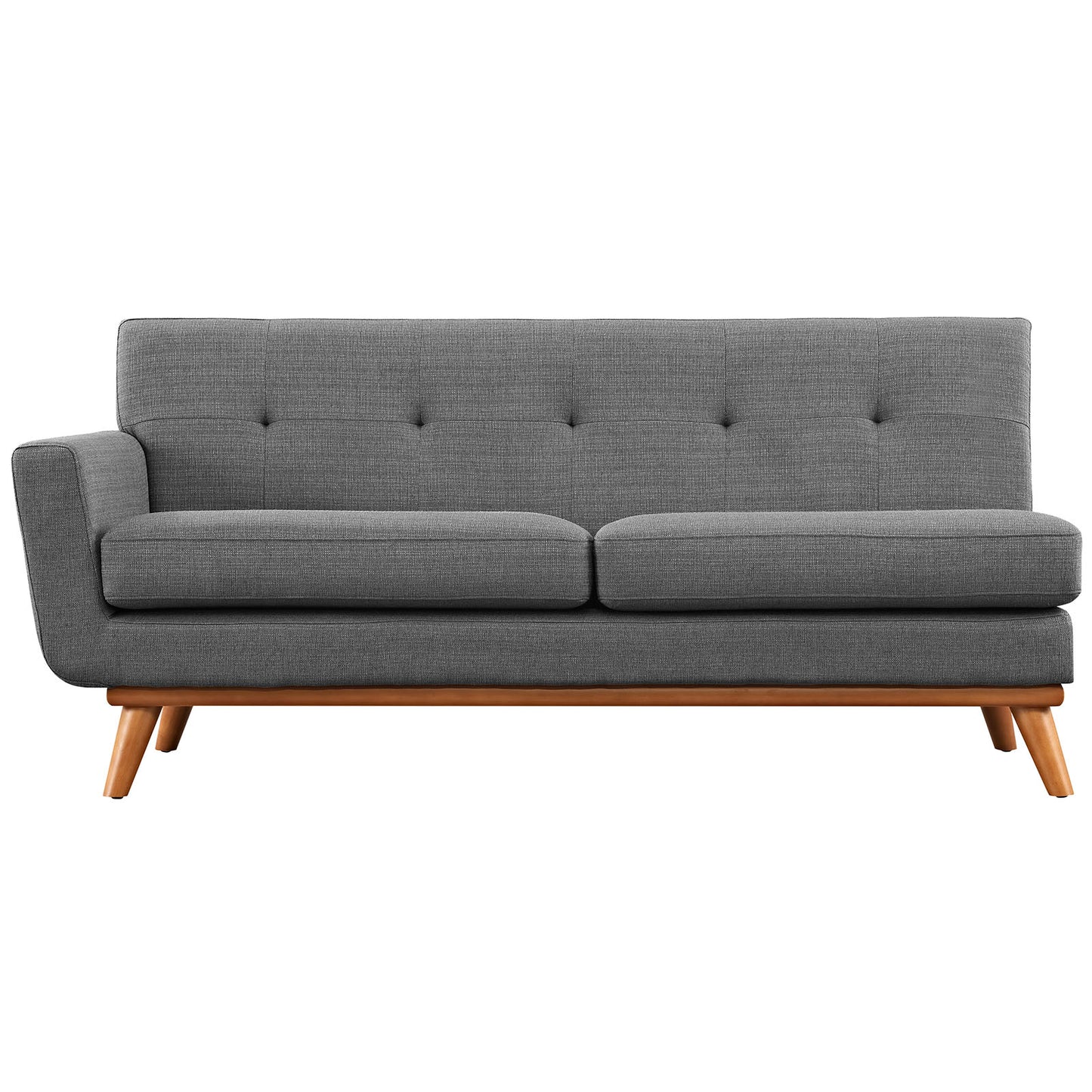 Engage LeftArm Upholstered Fabric Loveseat by Modway