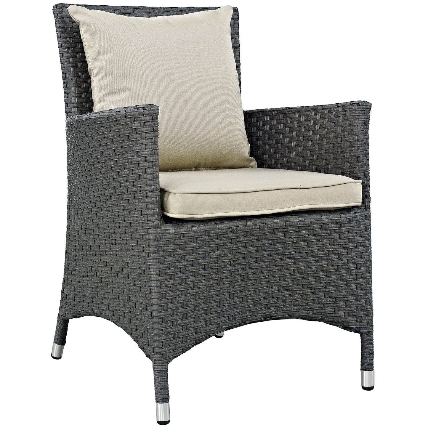 Sojourn Dining Outdoor Patio Sunbrella Armchair by Modway