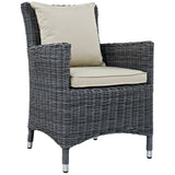Summon Dining Outdoor Patio Sunbrella® Armchair by Modway