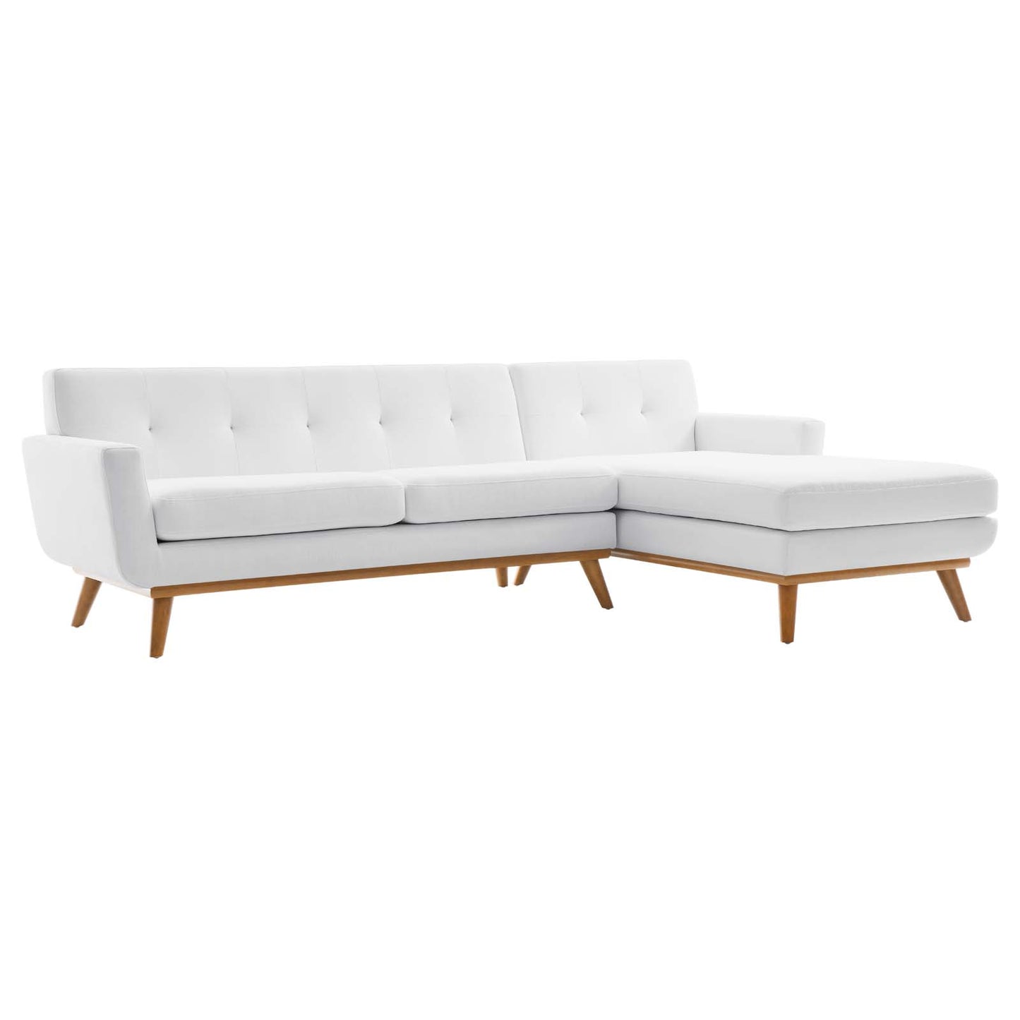 Engage Right-Facing Upholstered Fabric Sectional Sofa by Modway