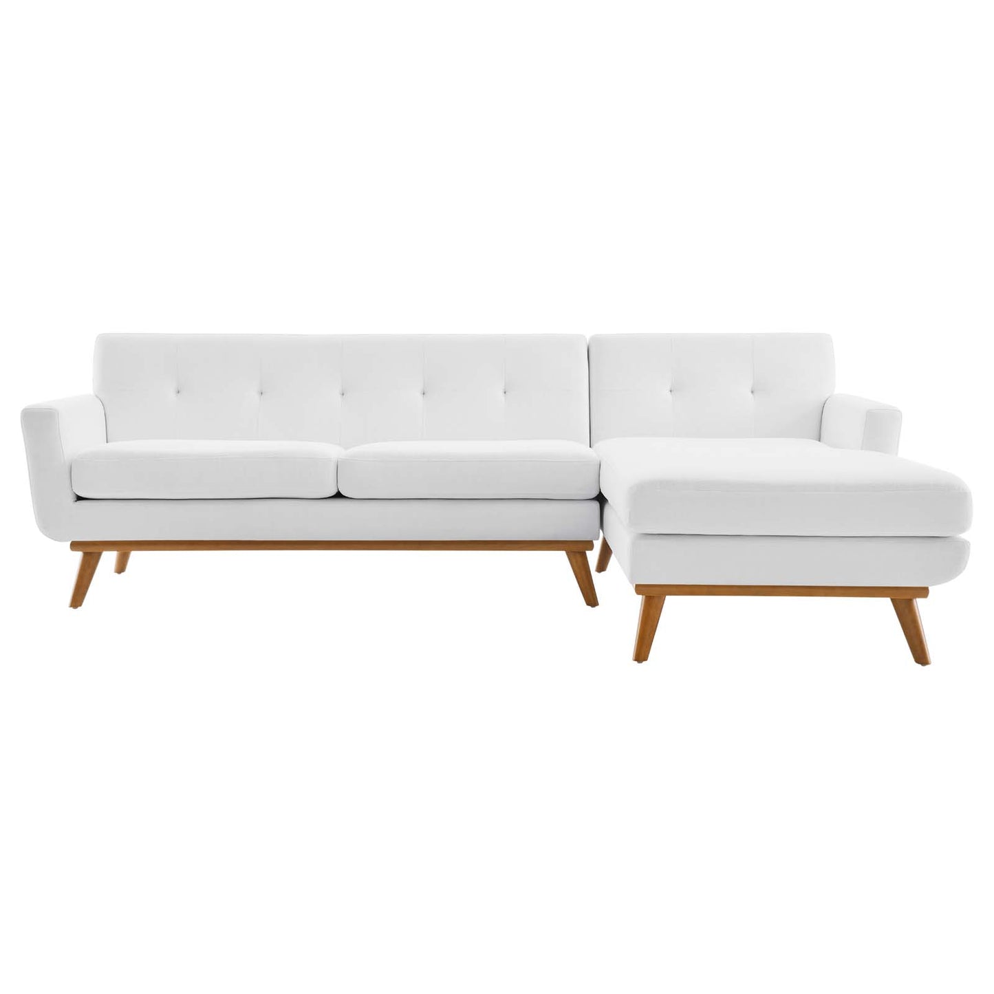 Engage Right-Facing Upholstered Fabric Sectional Sofa by Modway