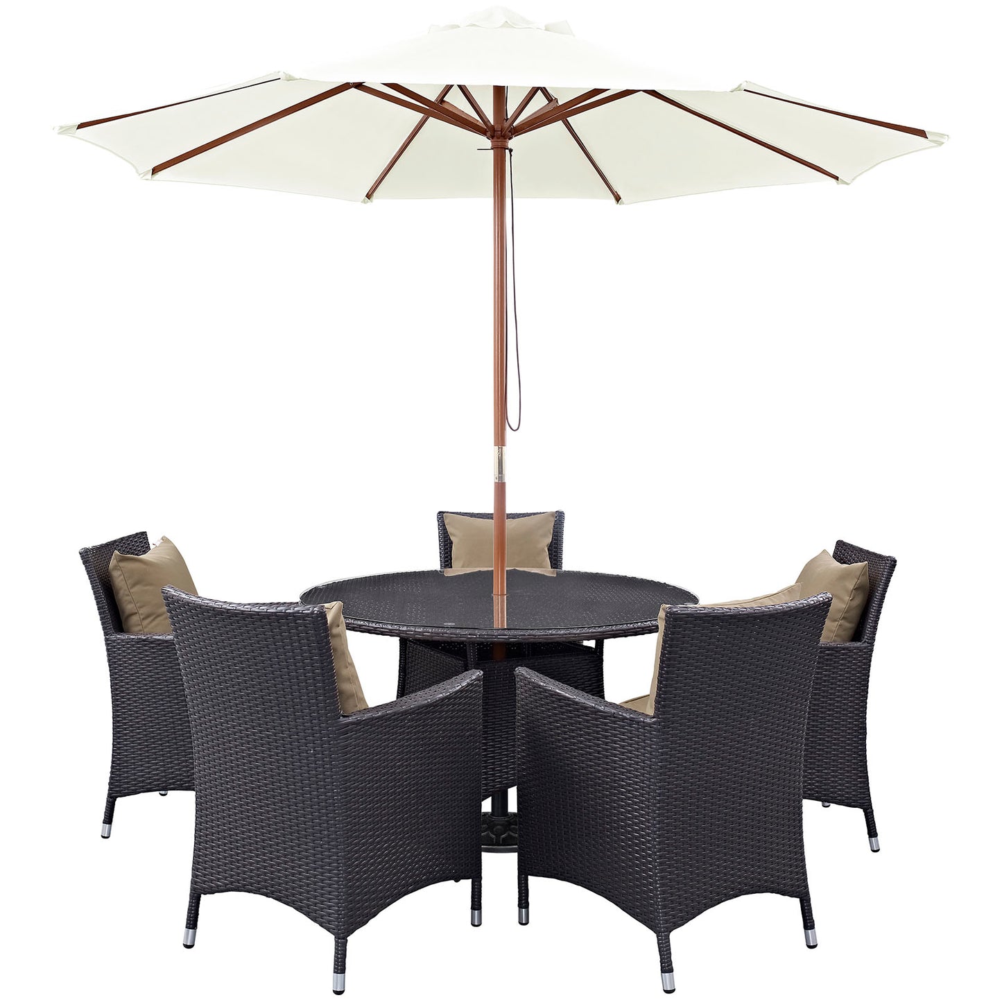 Convene 7 Piece Outdoor Patio Dining Set by Modway