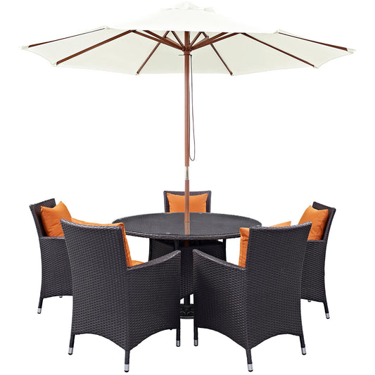 Convene 7 Piece Outdoor Patio Dining Set by Modway