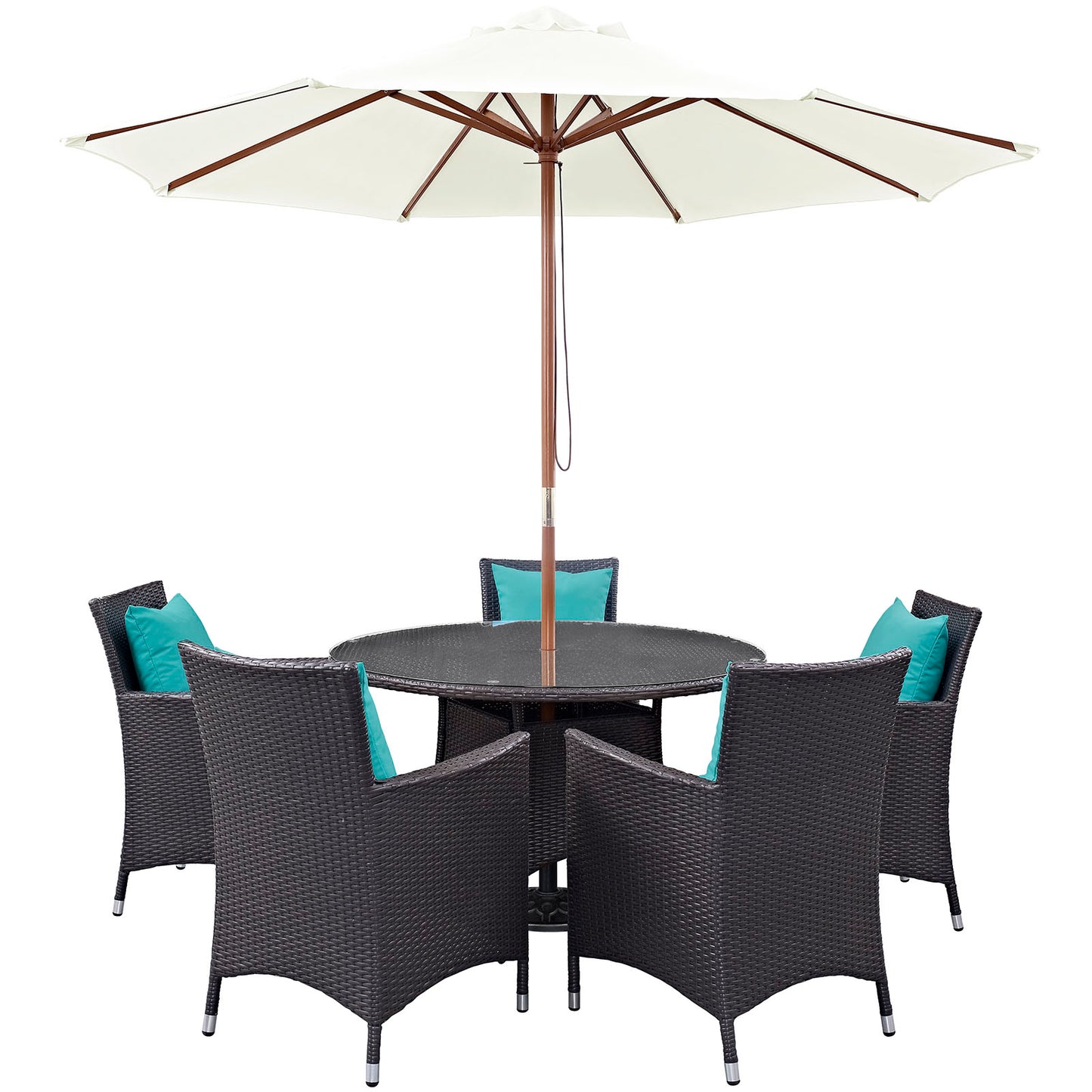 Convene 7 Piece Outdoor Patio Dining Set by Modway