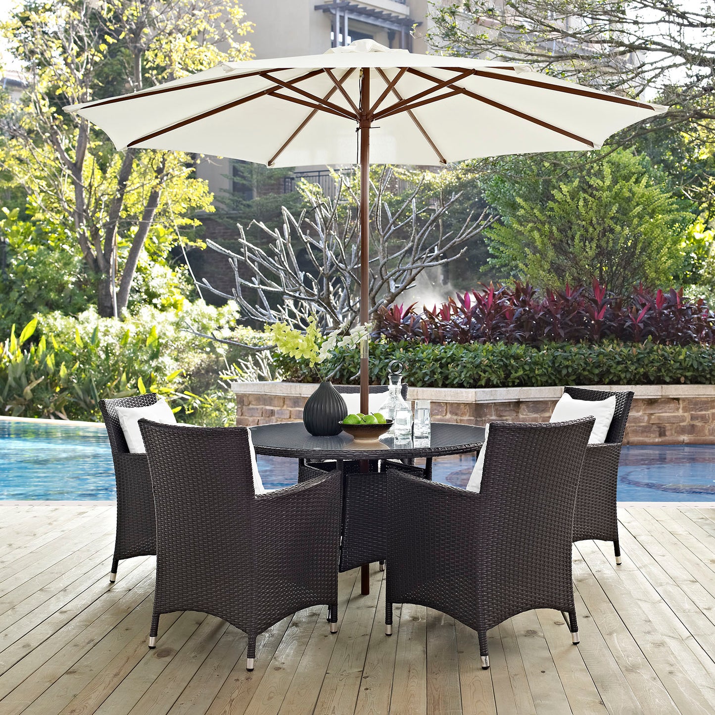 Convene 7 Piece Outdoor Patio Dining Set by Modway