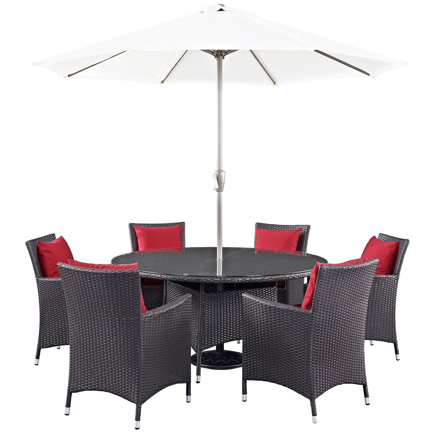 Convene 8 Piece Outdoor Patio Dining Set by Modway