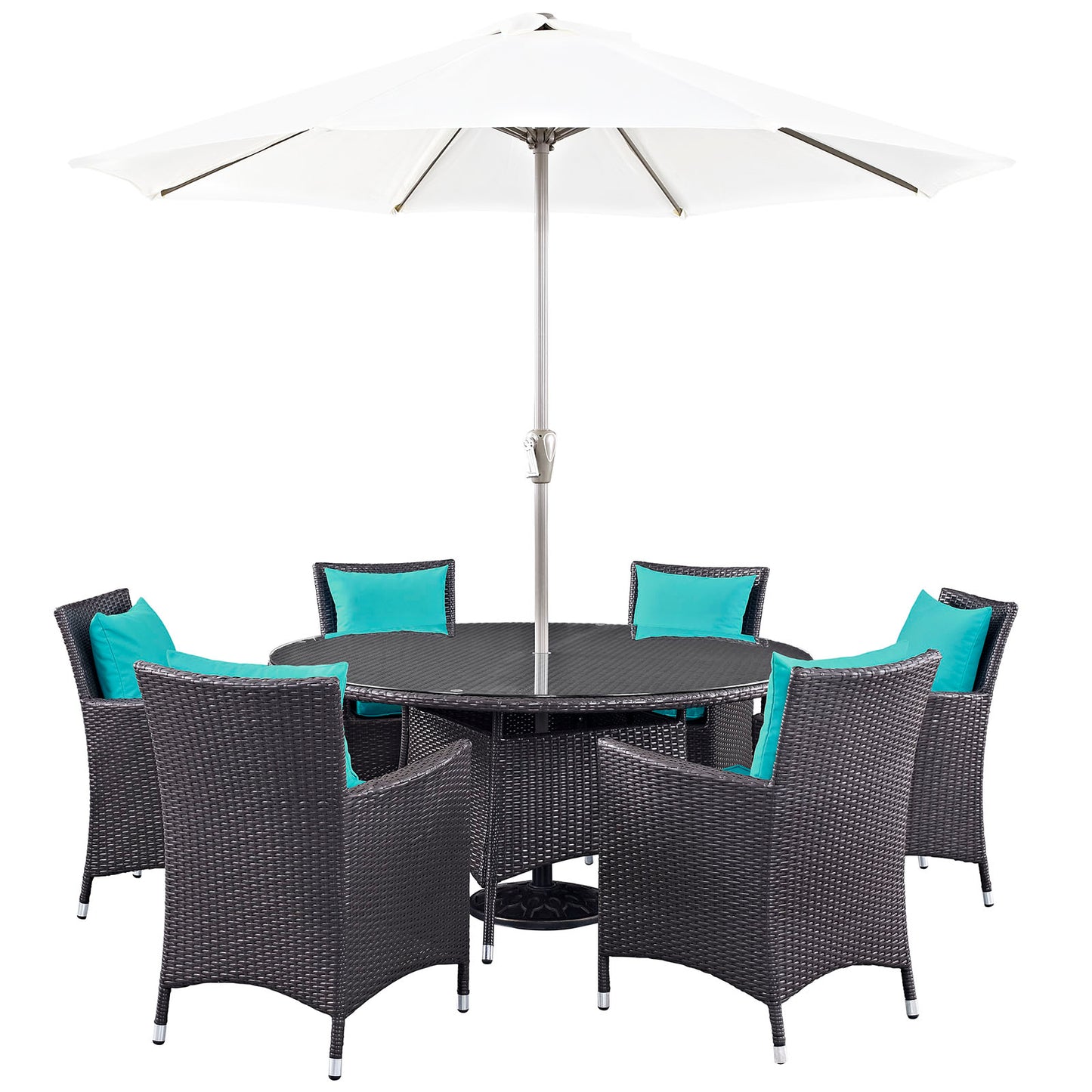 Convene 8 Piece Outdoor Patio Dining Set by Modway