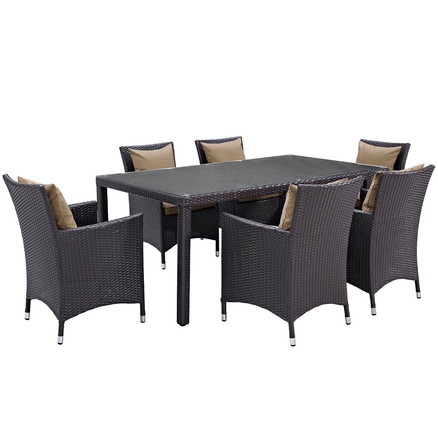 Convene 7 Piece Outdoor Patio Dining Set by Modway