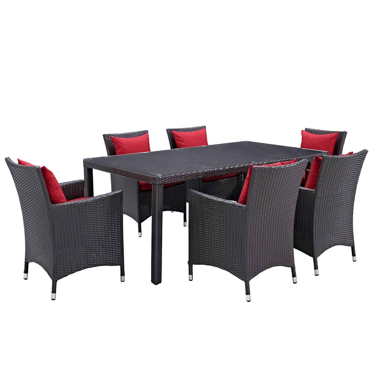 Convene 7 Piece Outdoor Patio Dining Set by Modway