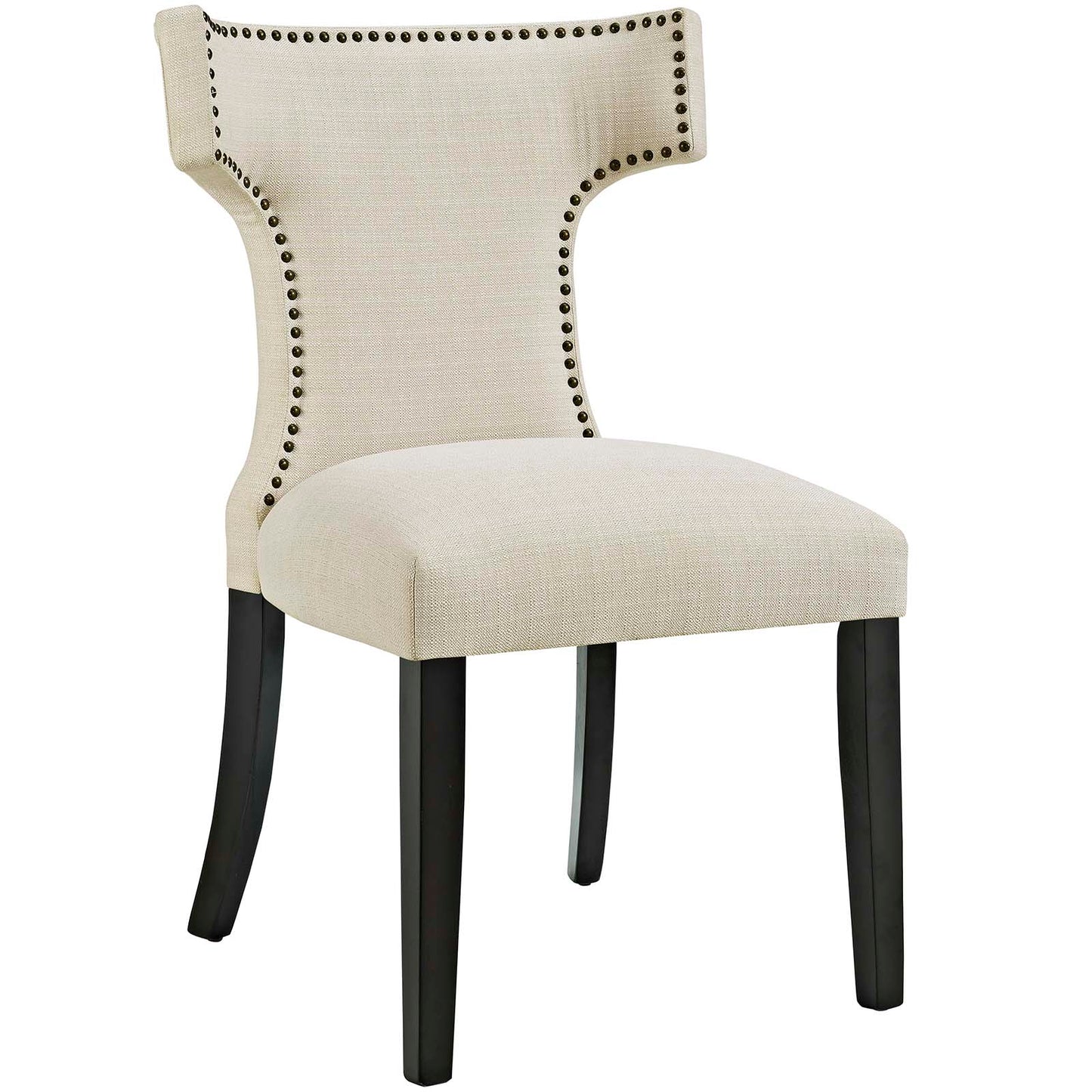 Curve Fabric Dining Chair | Polyester by Modway