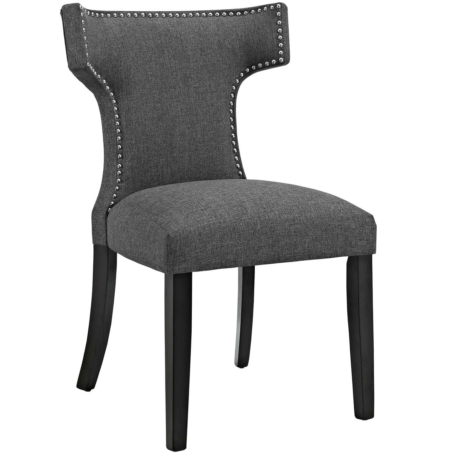 Curve Fabric Dining Chair | Polyester by Modway