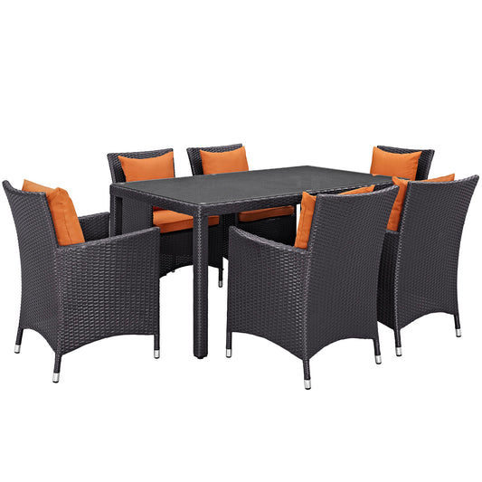 Convene 7 Piece Outdoor Patio Dining Set by Modway