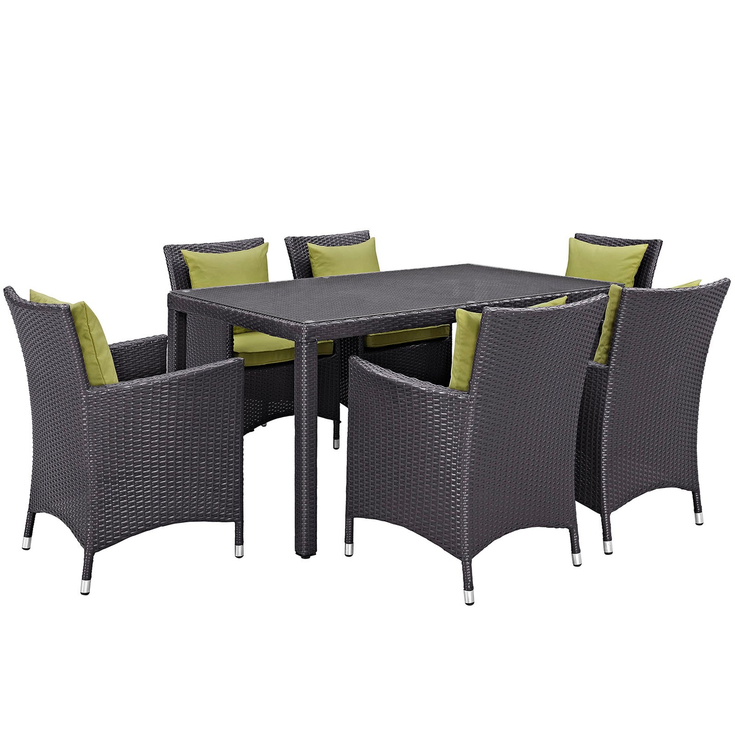 Convene 7 Piece Outdoor Patio Dining Set by Modway