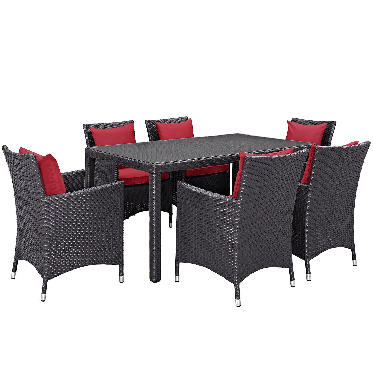 Convene 7 Piece Outdoor Patio Dining Set by Modway