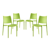 Hipster Dining Side Chair Set of 4 by Modway
