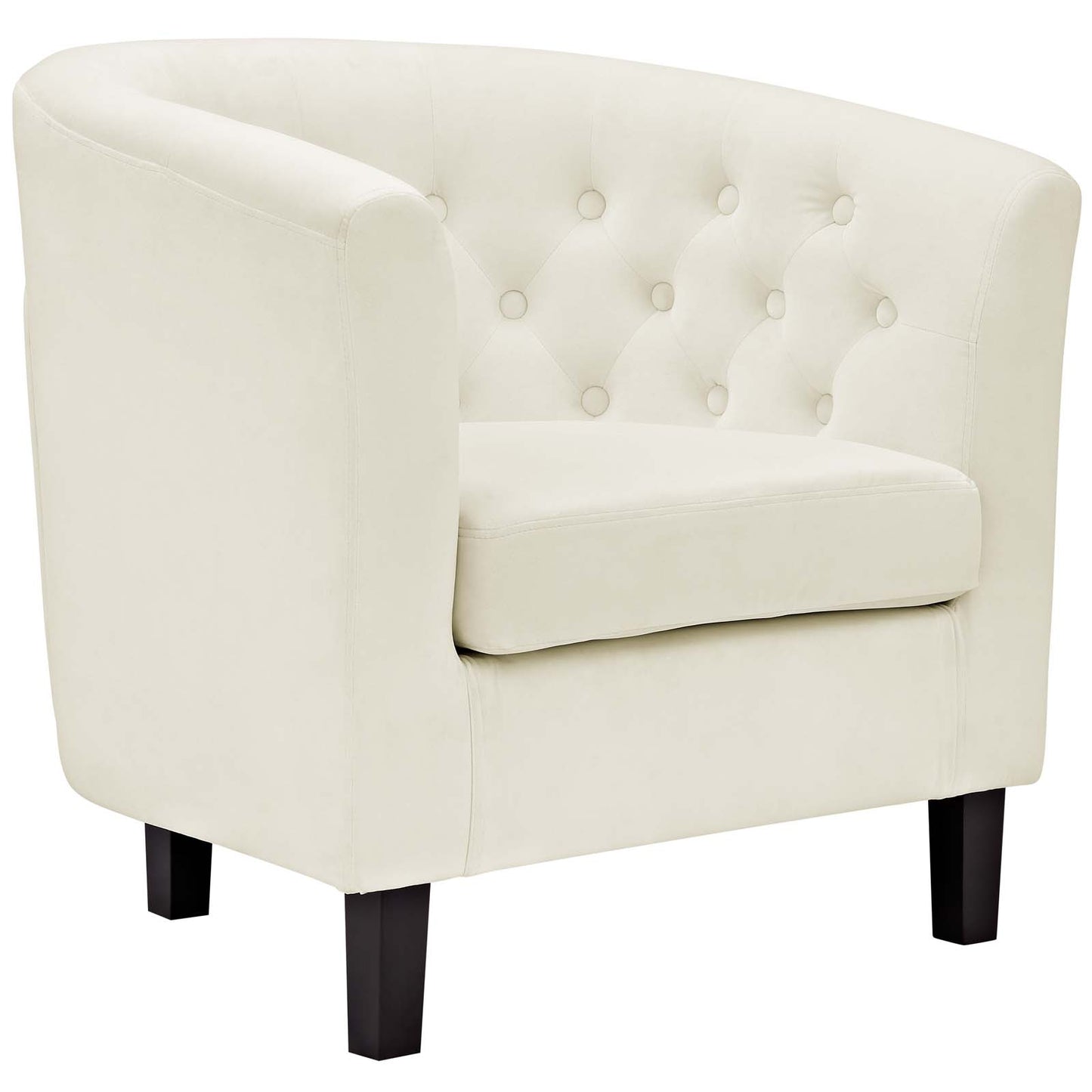 Prospect Performance Velvet Armchair | Polyester by Modway
