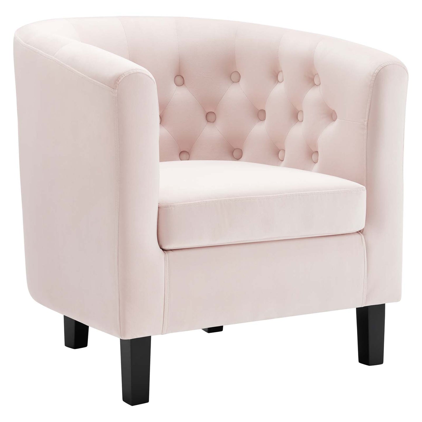 Prospect Performance Velvet Armchair | Polyester by Modway