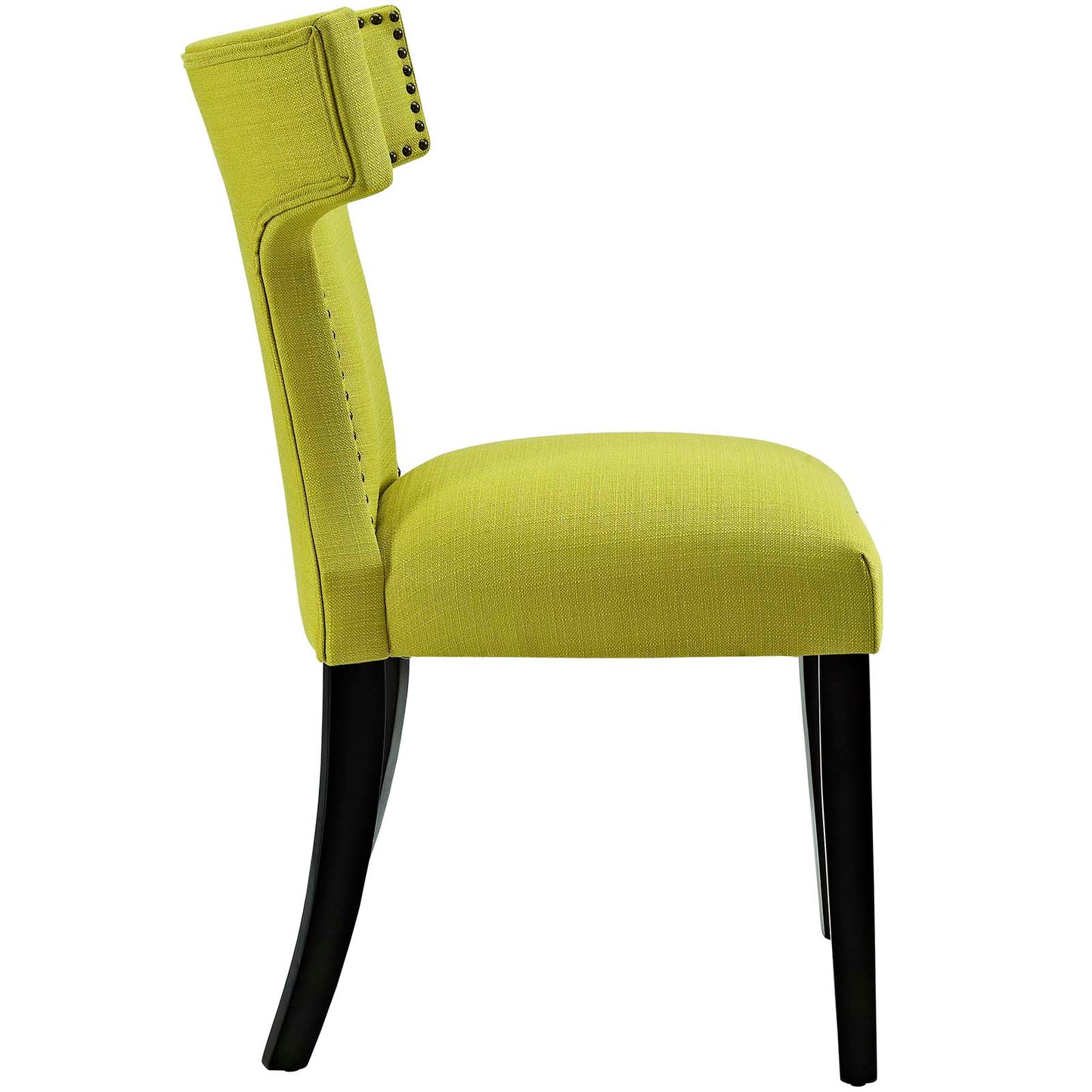 Curve Dining Side Chair Fabric Set of 2 | Polyester by Modway