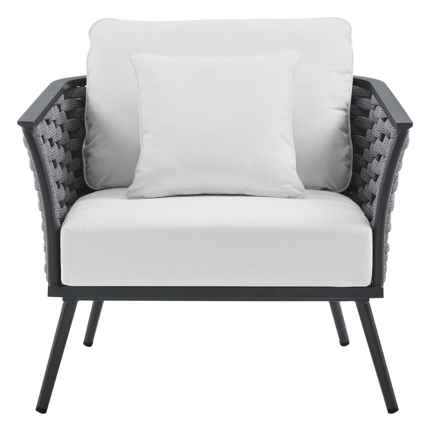 Stance Outdoor Patio Aluminum Armchair | Polyester by Modway
