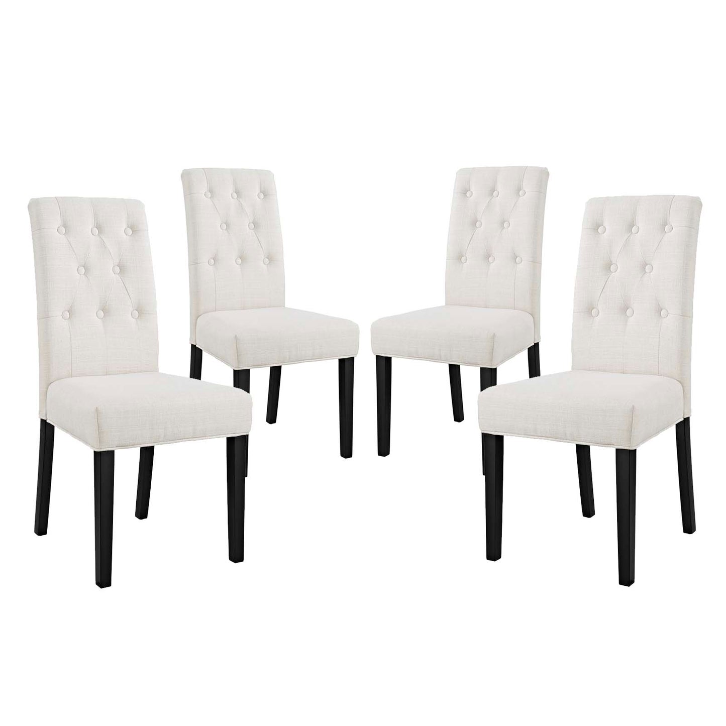 Confer Dining Side Chair Fabric (Set of 4) by Modway